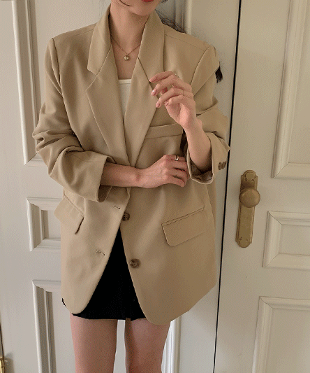 [*Model Recommendation/Cover Fit] Basic Daily Fit Spring Jacket (3 colors)
